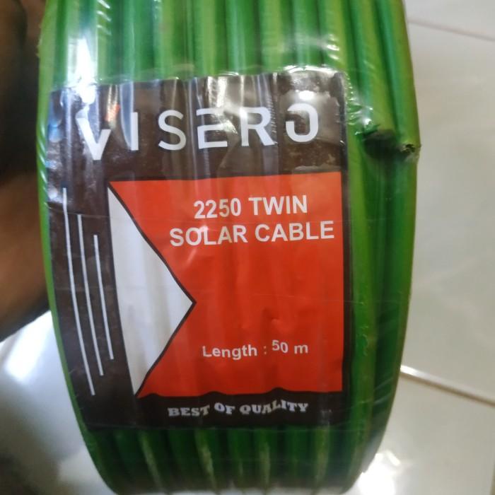 Jual kabel solar panel kabel solar cell Kabel surya 2 2.5 50 meter