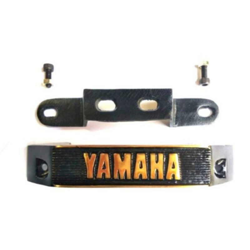 Emblem Kumis Logo Yamaha RX King Rxking RXS RXK Custom Modif Shock Byson Plus Pangkon Berkualitas