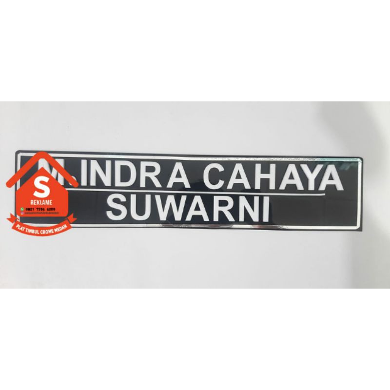 

Papan Nama Timbul