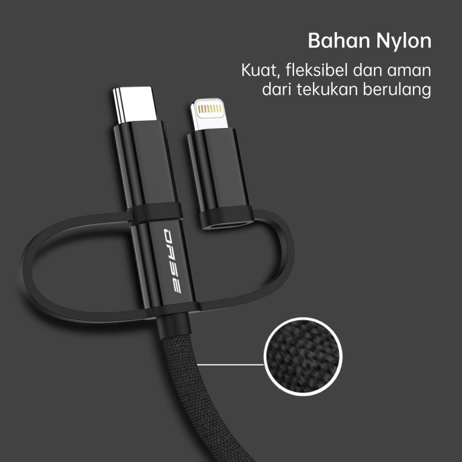 OASE USB Charging Cable 3-in-1 DM-C1