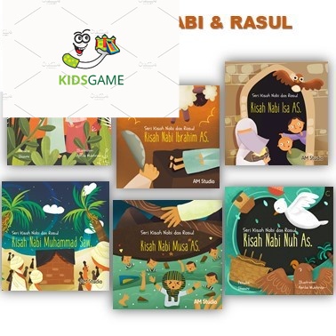 

BUKU ISLAMIC SERIES- SERI KISAH NABI & RASUL-SEDANG PROMO-BOARD BOOKS-BUKU BALITA