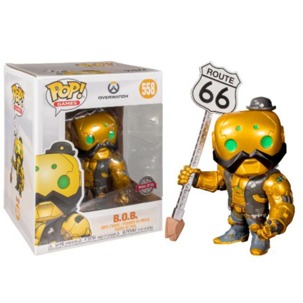 Funko Super Sized Pop 6inch - Games - Overwatch  - B.O.B