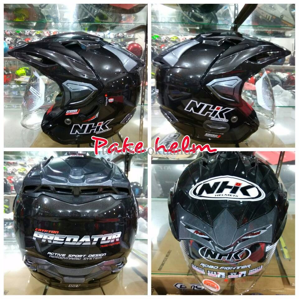 HELM NHK HALF FACE NHK CRYPTON NHK DOUBLE VISOR