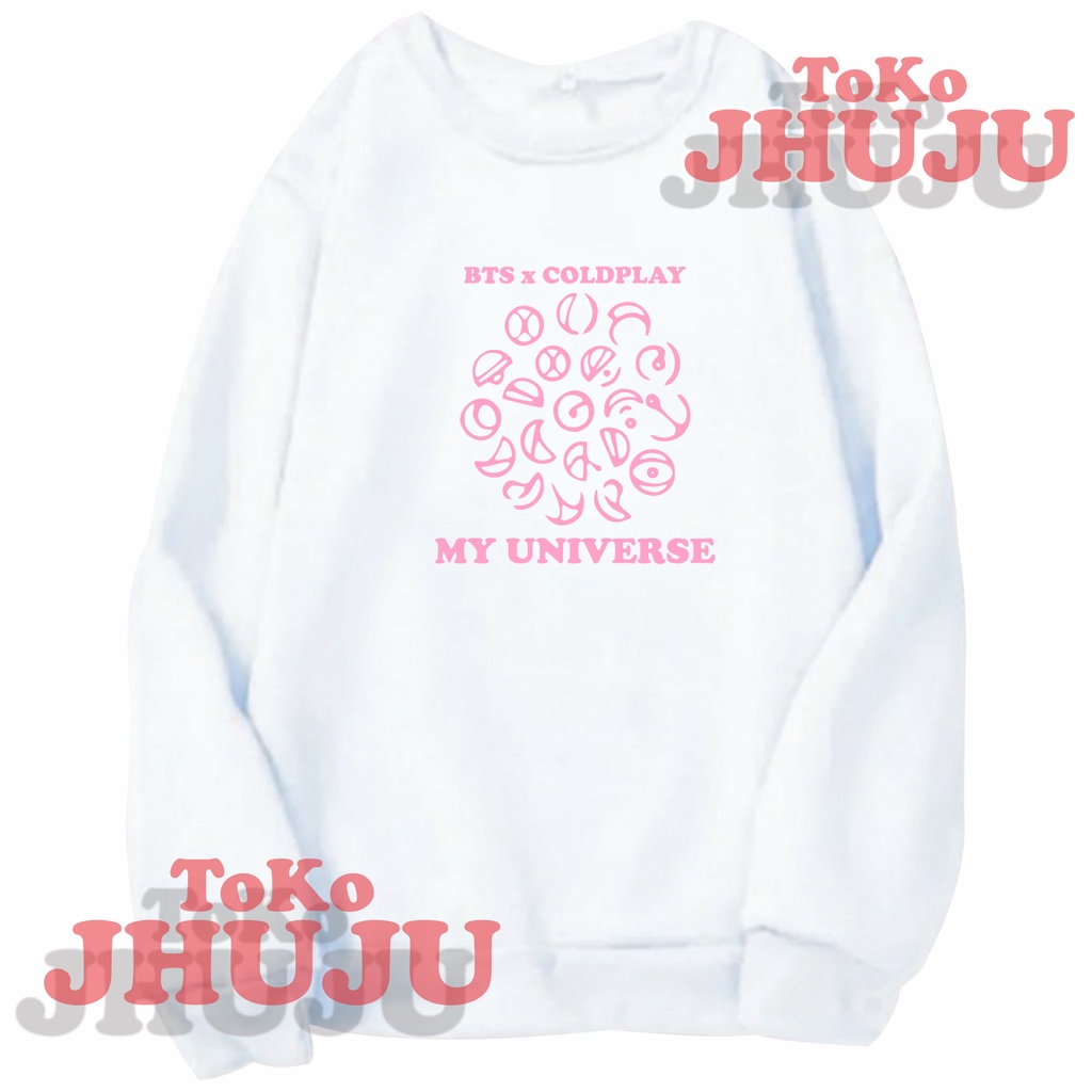 Basic Sweater BTS x Cokdplay My universe  SABLON PINK