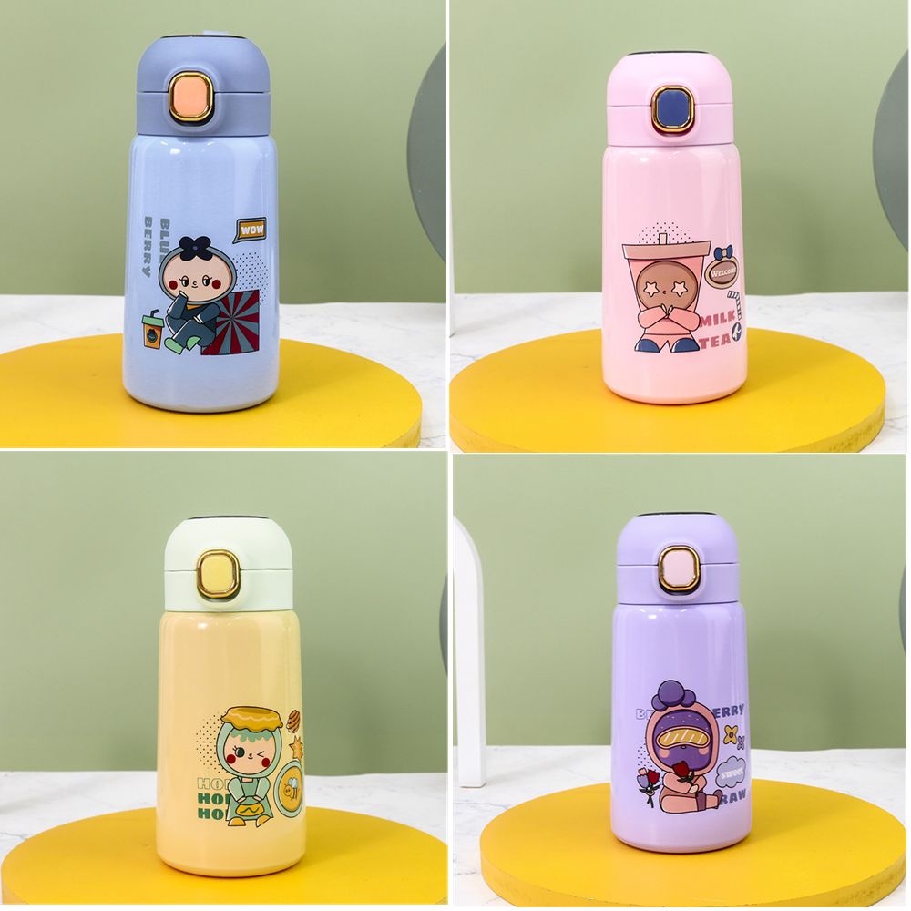 Preva 500ml Thermal Mug Portable Kapasitas Besar Cangkir Teh Lucu