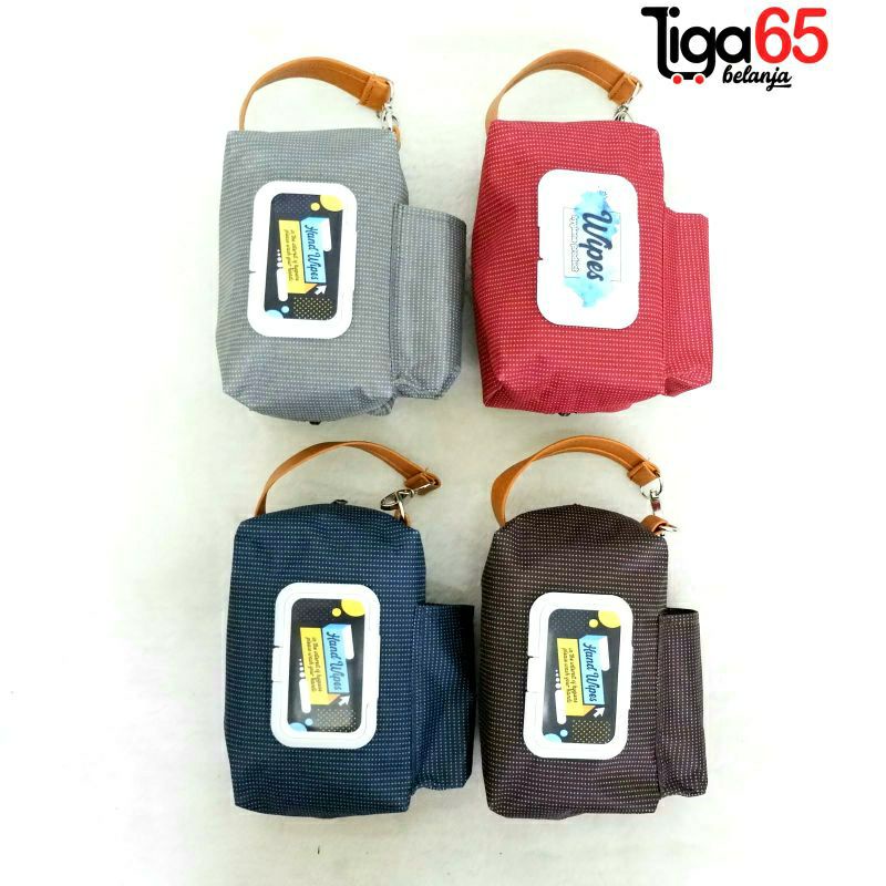 POUCH TISSUE BASAH KERING / TEMPAT TISSUE BASAH KERING / SANITIZER / SARUNG TISSUE 0146