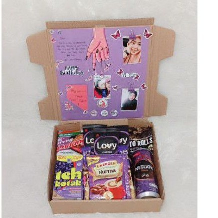 

HADIAH // KADO UNIK // GIFT BOX // SNACKBOX // FREE REQUEST GIFT CARD