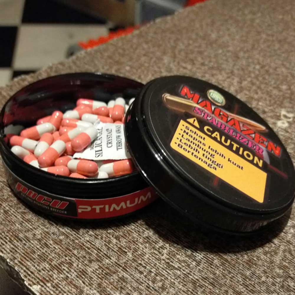 MAGAZEN STABILIZER : JAMU HERBAL MERPATI isi 50