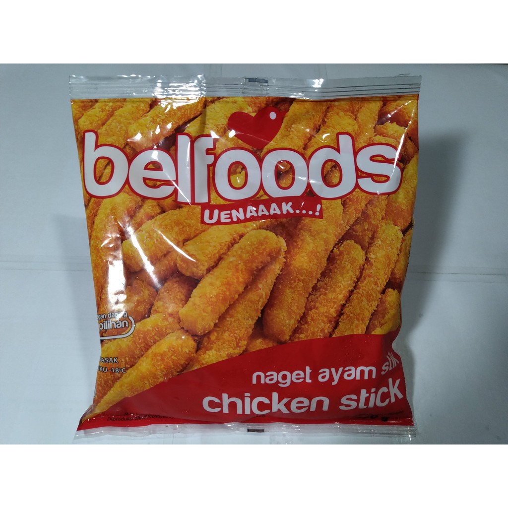 

Belfoods Chicken Stick Nugget Naget Stik Ayam 250 Gr / Makanan Beku / Chicken Stick Nugget / Jakarta