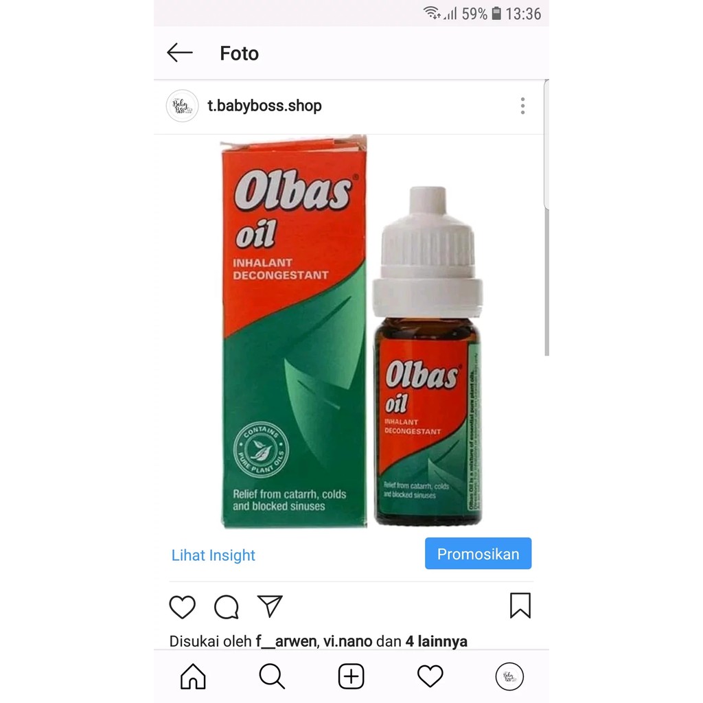 Murah olbas oil 28 ML Keren