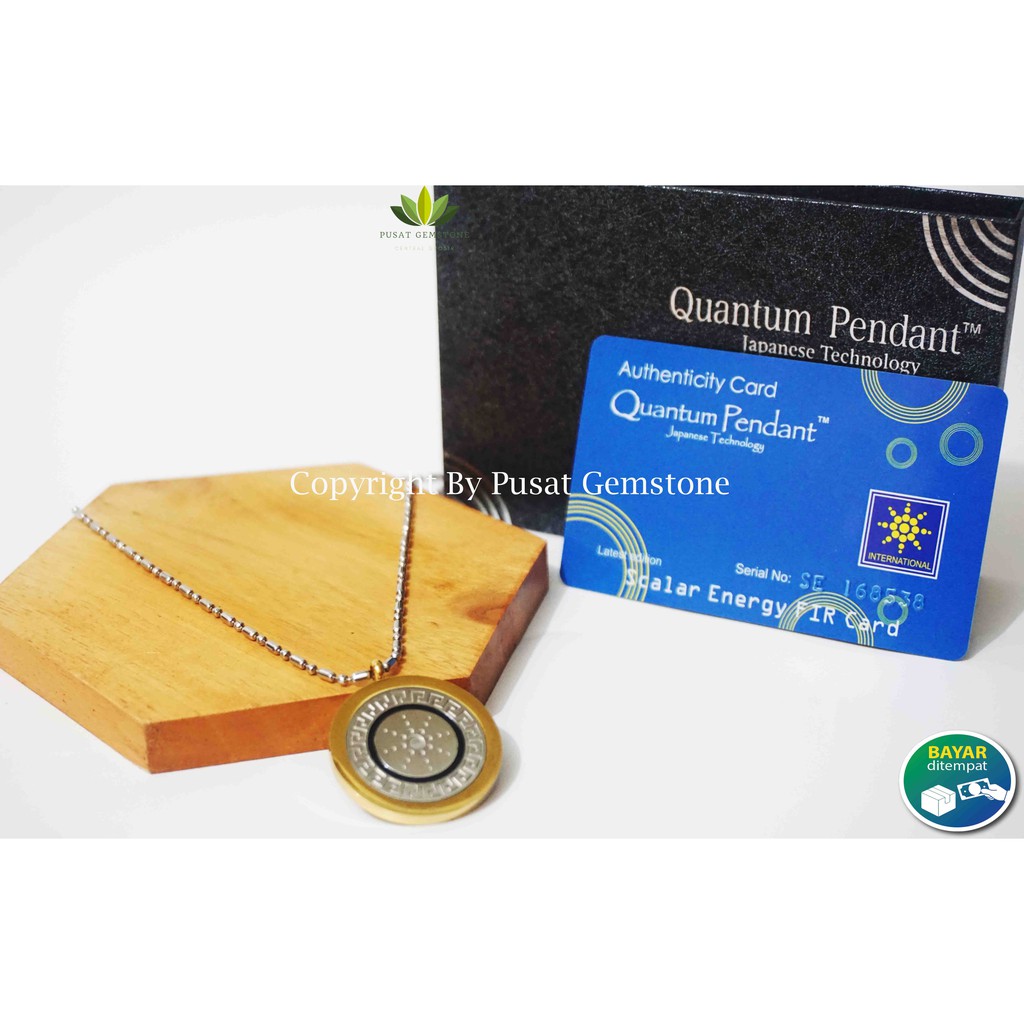 Kalung Kesehatan Quantum Pendant Scalar Energy Mandarin