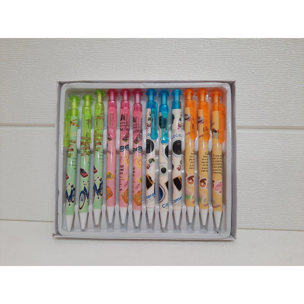 

Mechanical Pencil Pensil Mekanik 0.5 Fancy