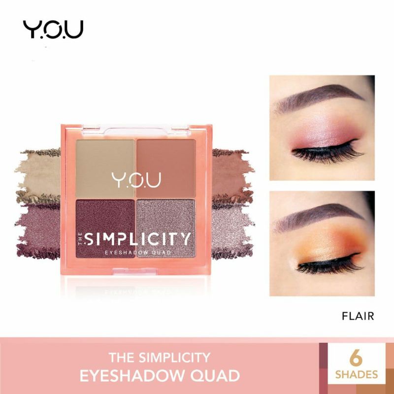 YOU The Simplicity Eyeshadow Quad | Eye Shadow