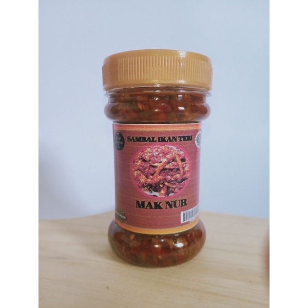 

sambal mak nur/sambal teri/sambal murah 150gr