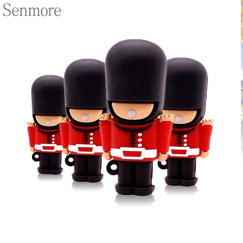 Sentinel Pendrive 128GB 1TB 2TB Sentinel 1GB 8GB 16GB 32GB 64GB USB Bahan Silikon