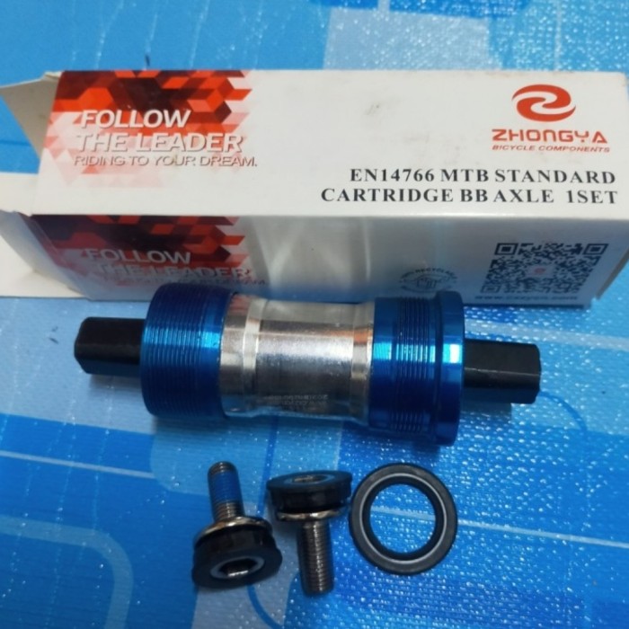 BB BOTTOM BRACKET SEPEDA KOTAK BEARING UKURAN 107 110.5 113 116 118