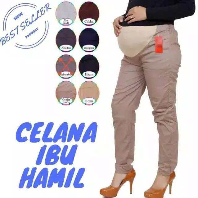 CELANA HAMIL MATERNITY KATUN STRECH ( HAMIL PANTS ) #CELANAHAMIL #BTC