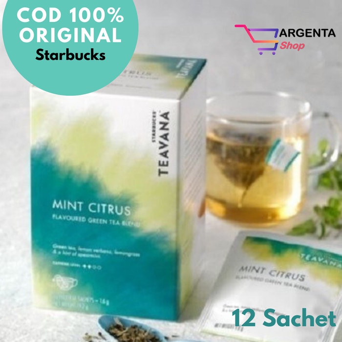 

Starbucks Teavana Mint Citrus Tea Original Premium Starbuck