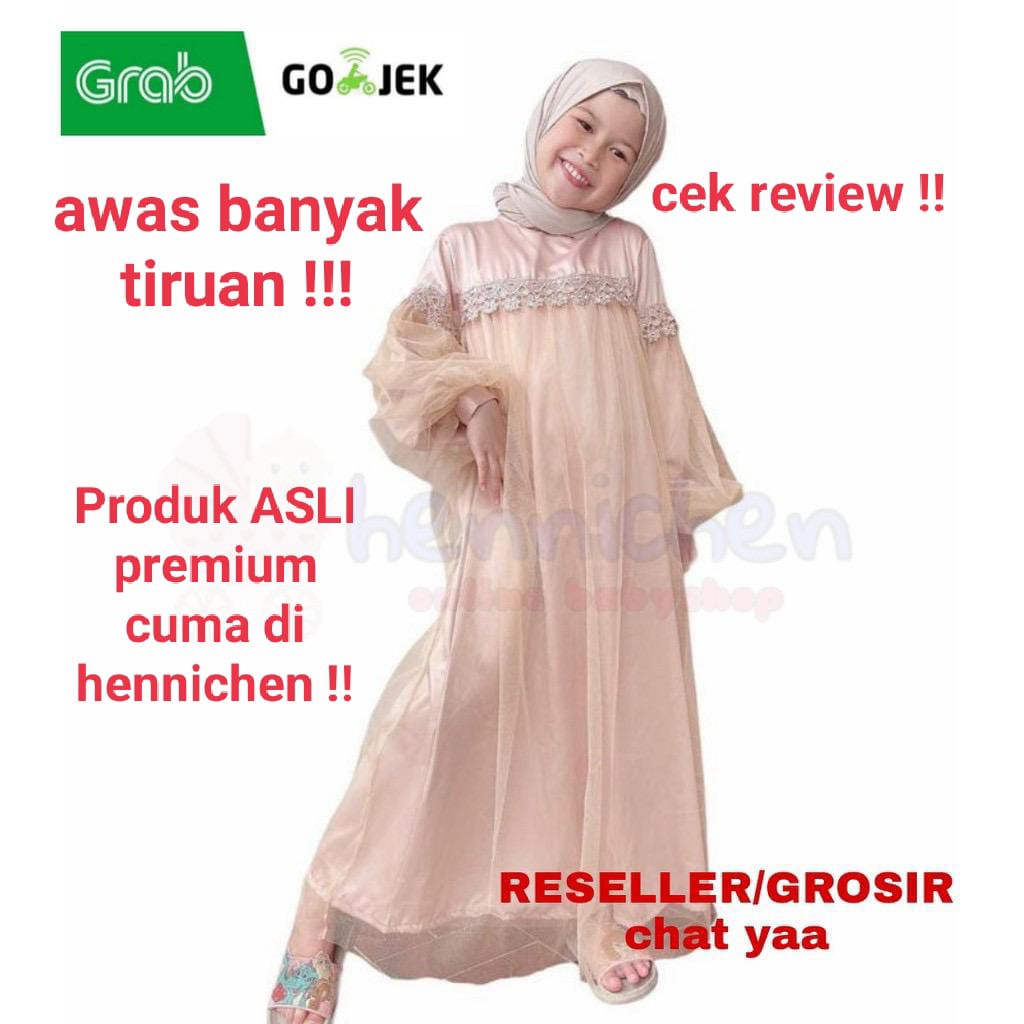 GAMIS MIRABEL ANAK GAMIS ANAK PEREMPUAN FASHION ANAK PEREMPUAN PAKAIAN MUSLIM BAJU LEBARAN NANDIA NAISYA FIRZA