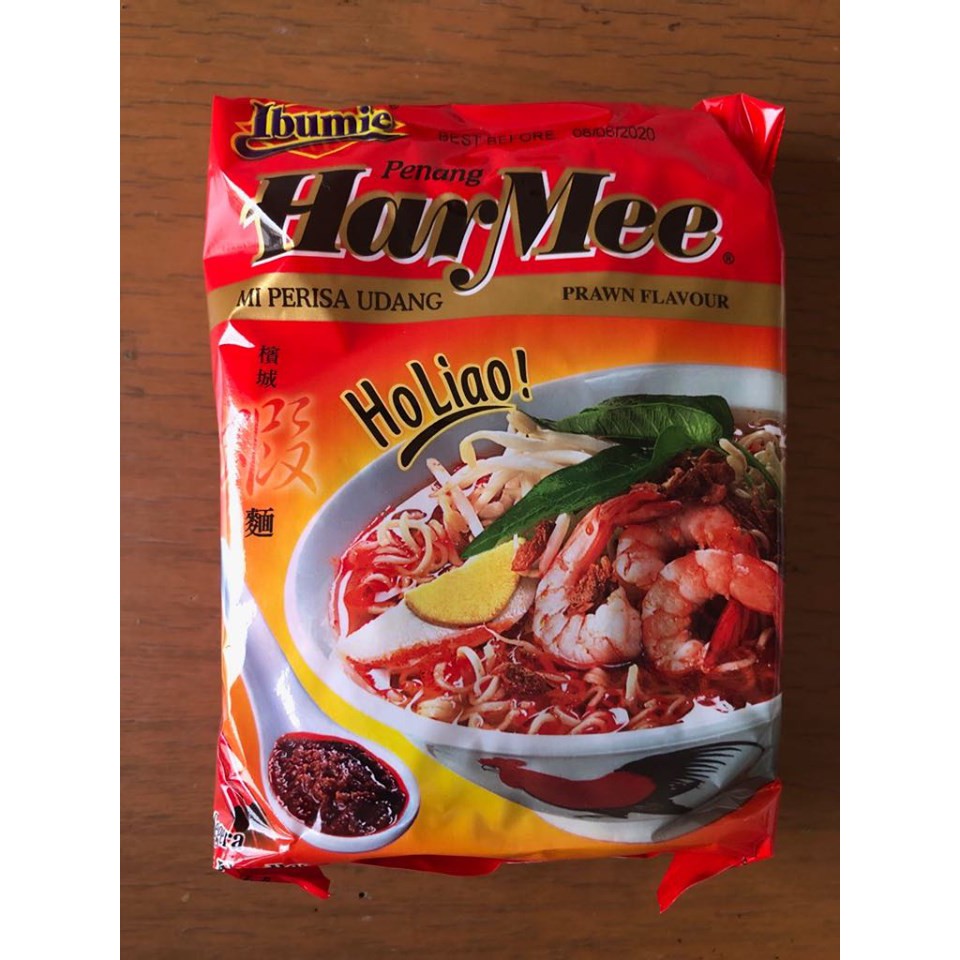 Ibumie Penang Har Mee / Mi Perisa Udang/ Mie rasa Udang/ Prawn Flavor 85g