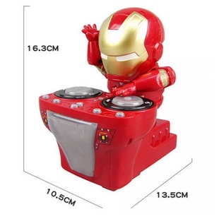 Mainan anak Robot Dance Ironman DJ Dynamic / Mainan ironman / Mainan Robot / Mainan Avengers / Robot Joget