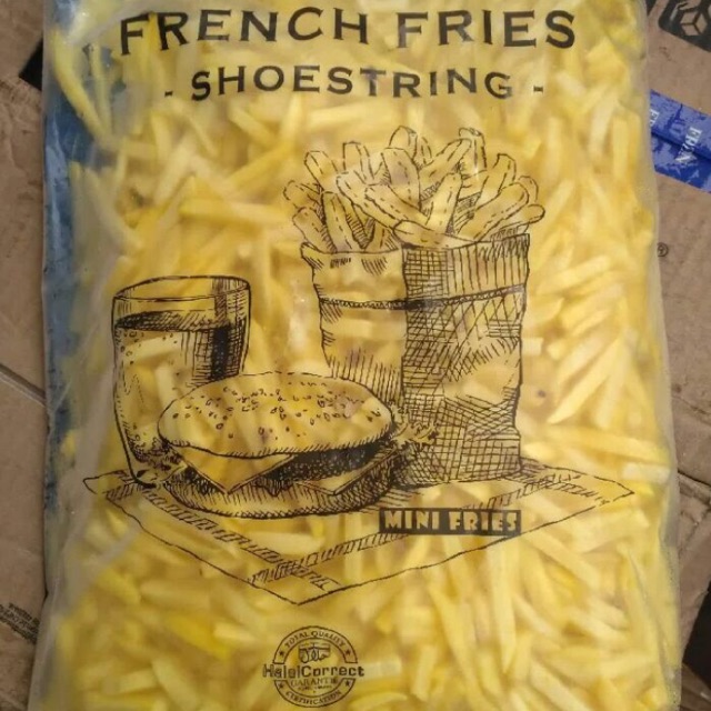 

French fries rasa keju