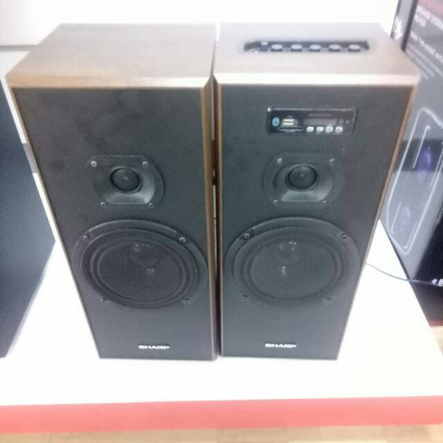 Sharp speaker active  CBOX-B635UBO. Input mic.bluetooth