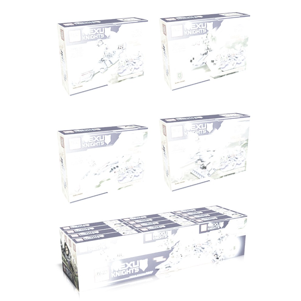 BS-217 Nexo Knights Mini Set - Lepin 14016A-D