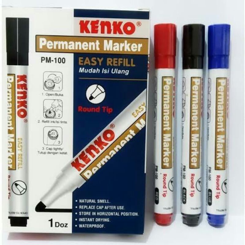 

Spidol Kenko Permanent Marker PM-100