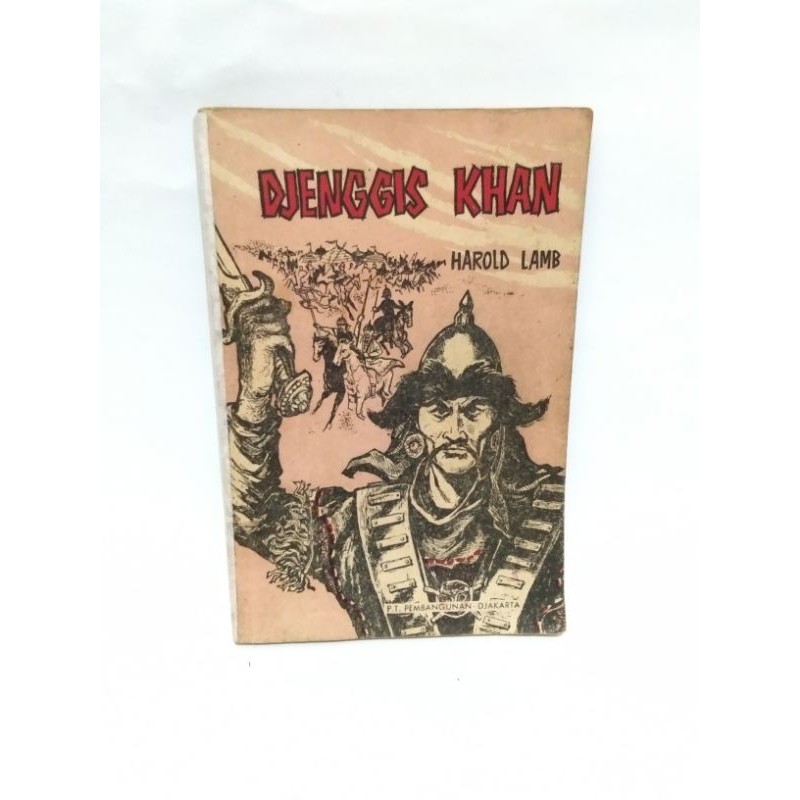 original langka Djenggis Khan Harold Lamb