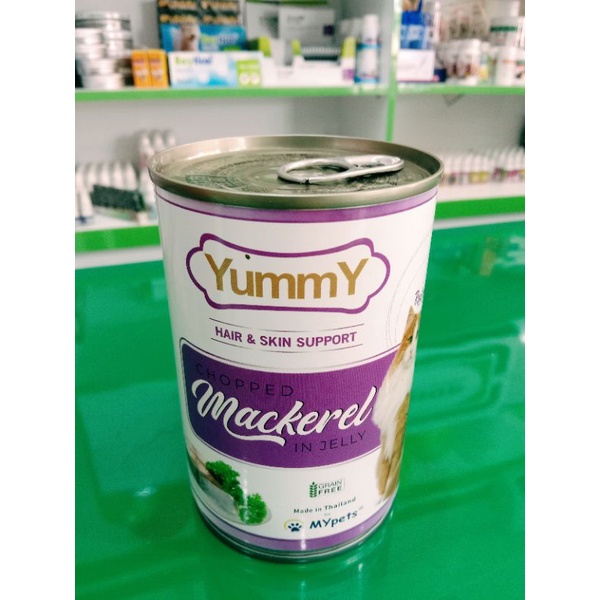 Yummy cat kaleng 400gr / makanan kucing basah kaleng