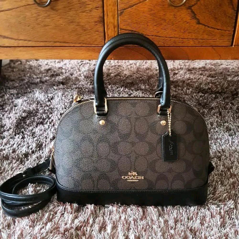 MURAH Tas coach sierra mini signature mahogani EC