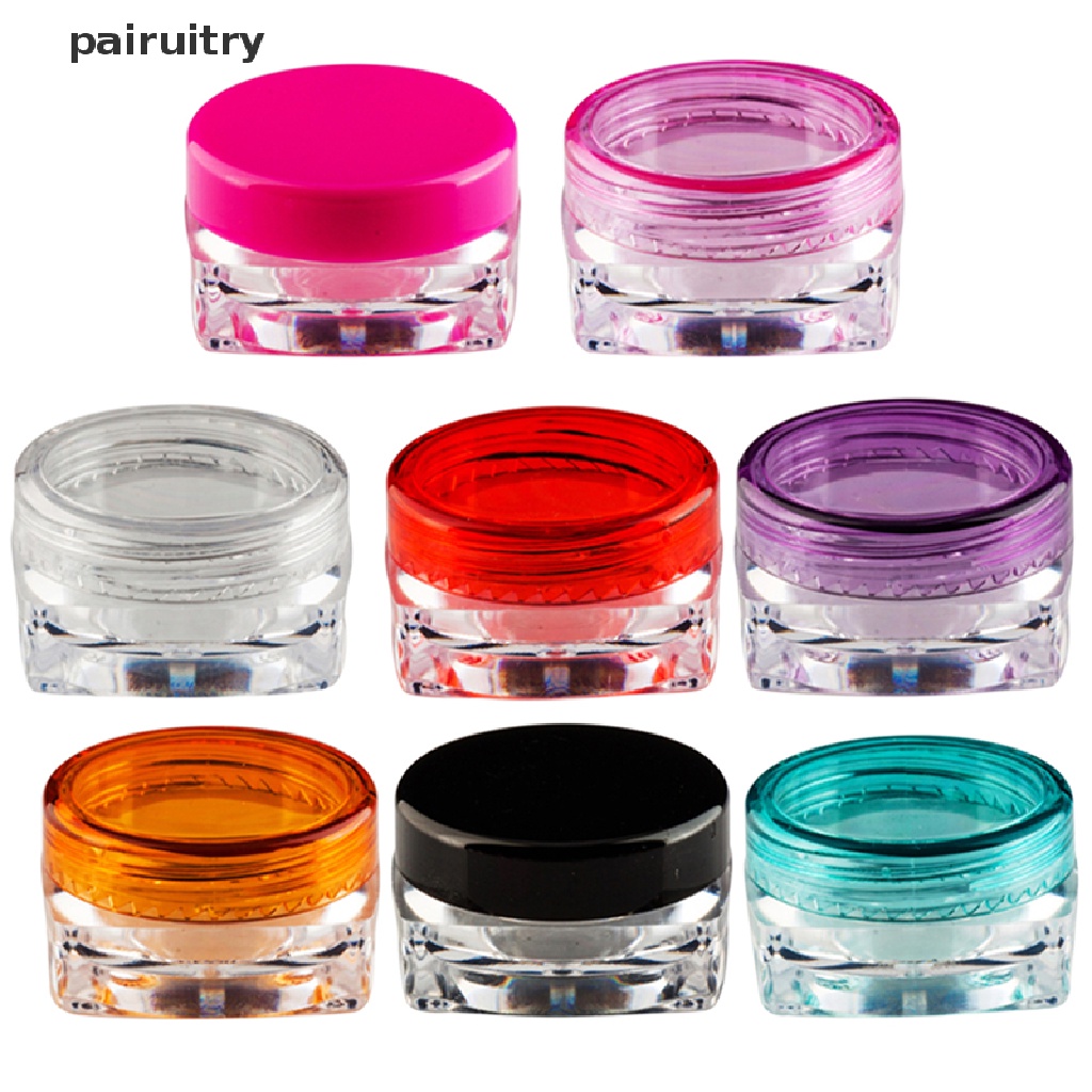 Prt Toples Kosong 3g / 5g Untuk Eyeshadow / Krim Wajah / Lip Balm PRT