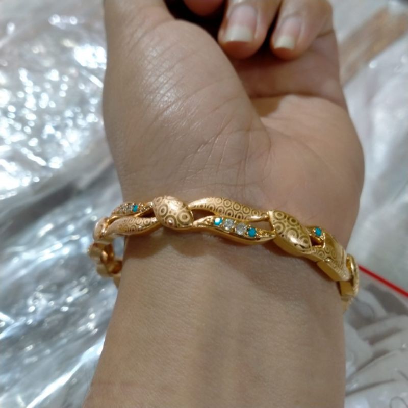 gelang tangan dewasa, xuping