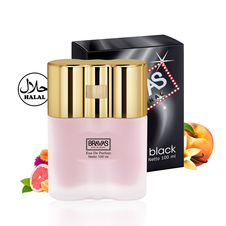 BRAVAS Original Eau De Parfum Black 100 ml