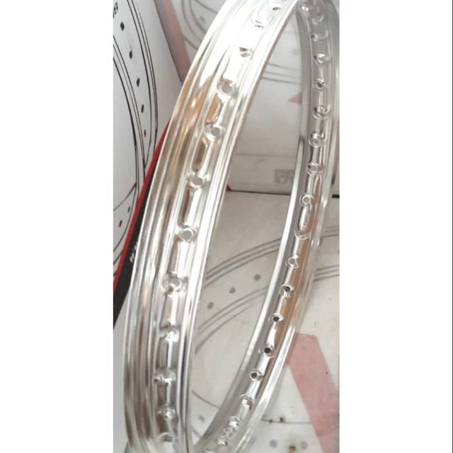 Velg Rossi ring 18 uk 160 WM silver (Harga satuan)