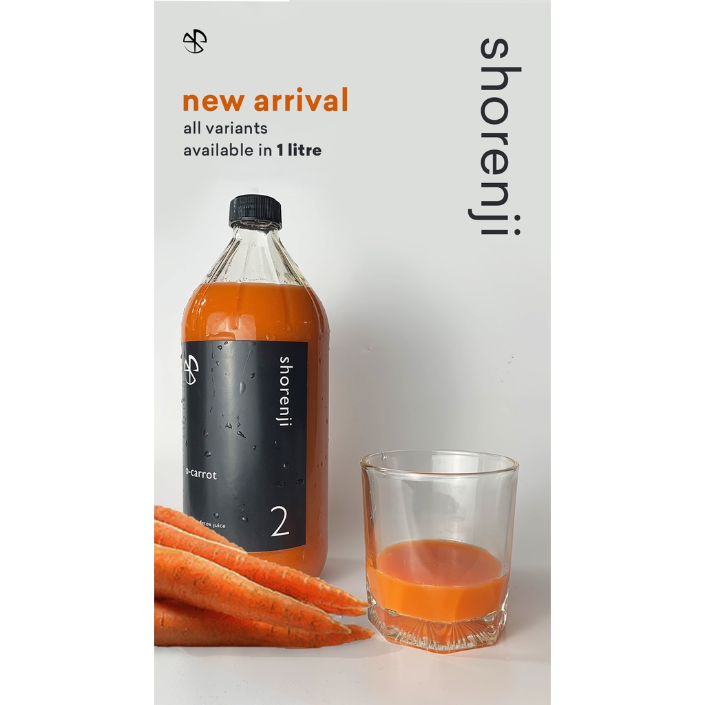 

Premium Cold Pressed Juice - 1 Liter - Jus Diet Jus Sehat Jus Detox Premium Alami