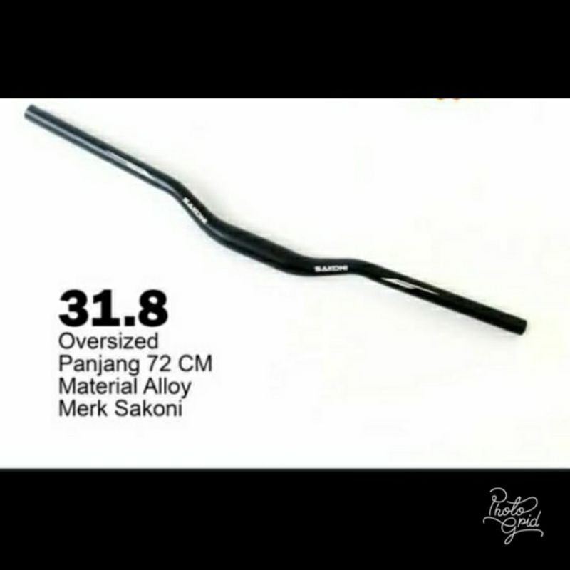 Handlebar Stang Stir Sepeda MTB Oversized Alloy Merk Sakoni