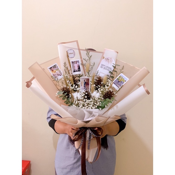 (LARGE SIZE) DRIED FLOWER BOUQUET TERMURAH JAKARTA