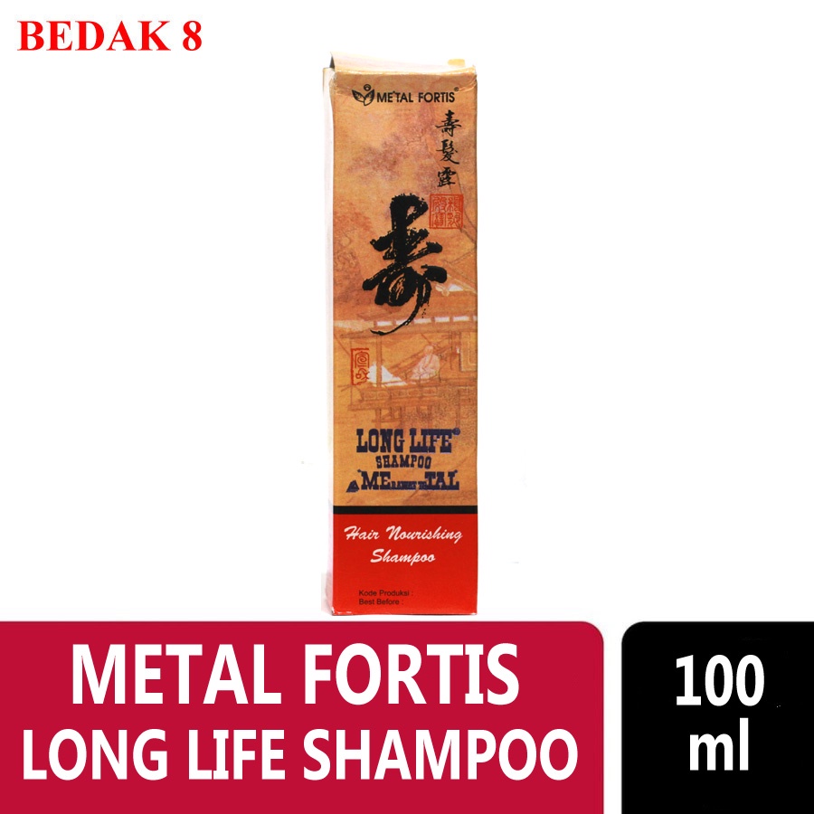 Metal Fortis Long Life Shampoo 100 ml / Metal Shampoo / Sampo Metal