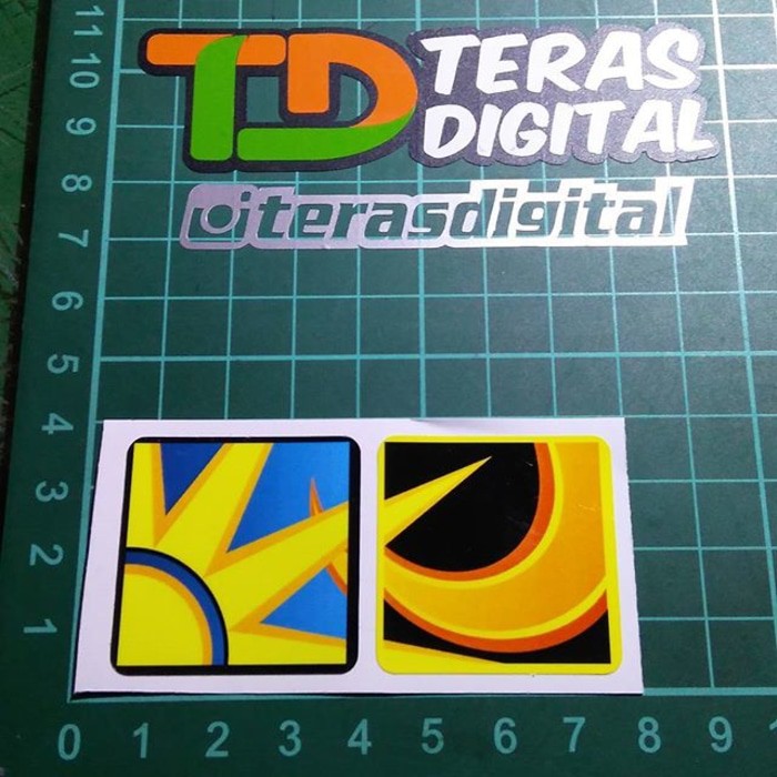 

Print and cut sticker, sunmoon Tear off Kode TO 02