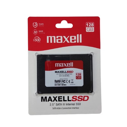 SSD MAXELL 128GB SATA III Read : Up To 500 MB/s NAMPOLL