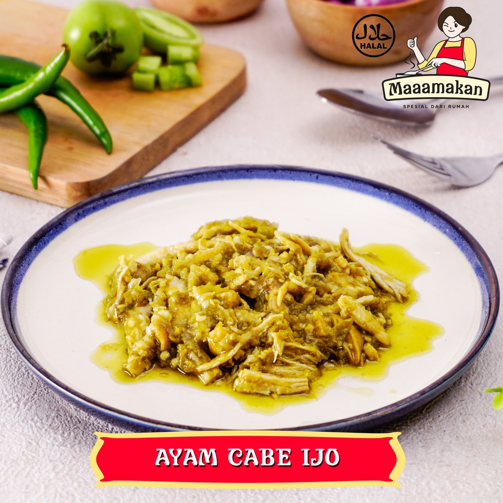 

Ayam Cabe Ijo | Lauk Siap Saji | Maaamakan