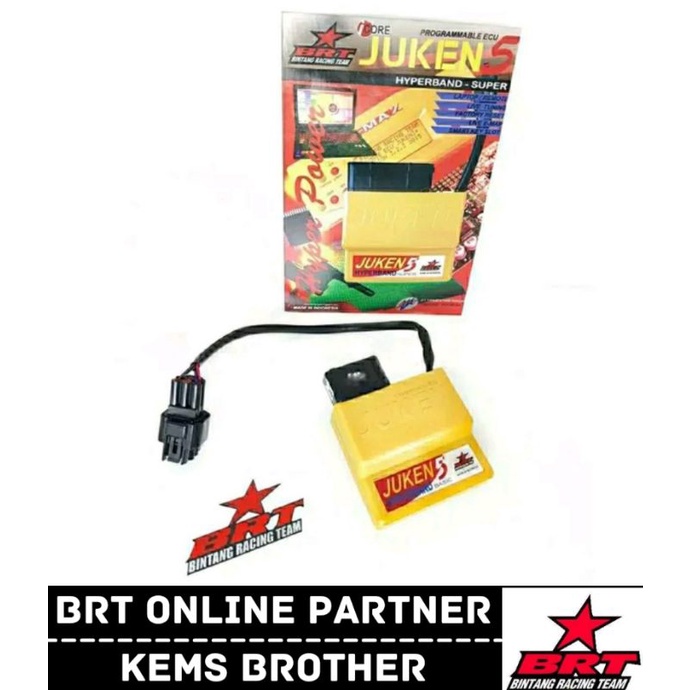 ECU JUKEN 5 DUALBAND BEAT FI STARTER KASAR KODE K25