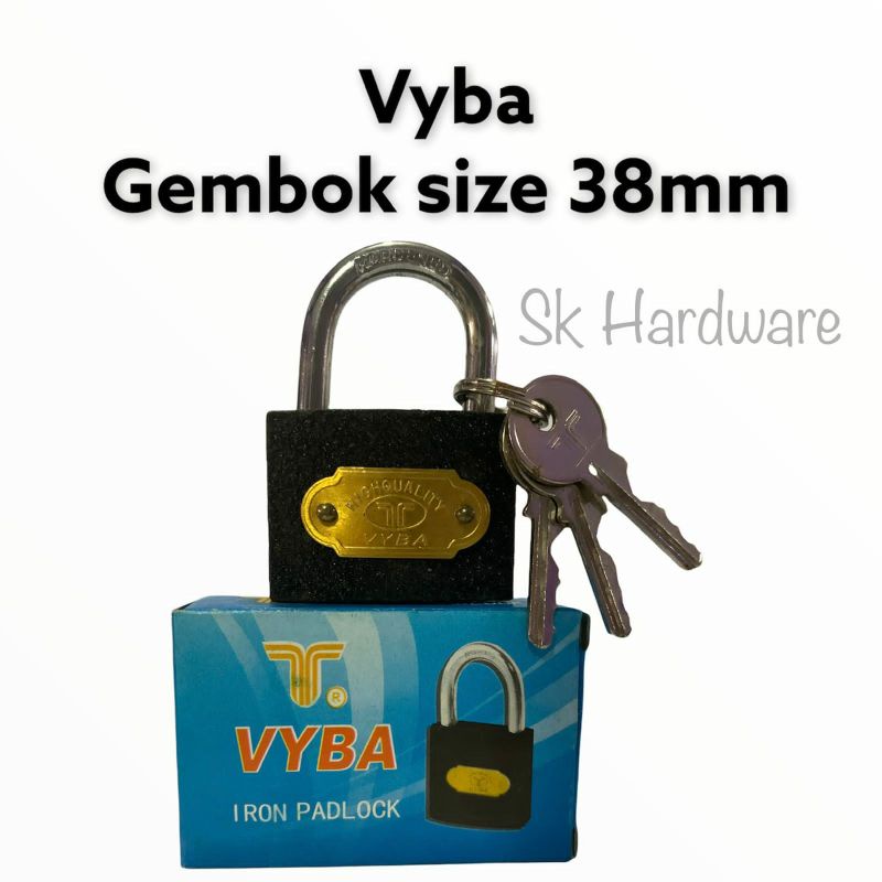 gembok vyba 25mm 38mm sakura 30mm