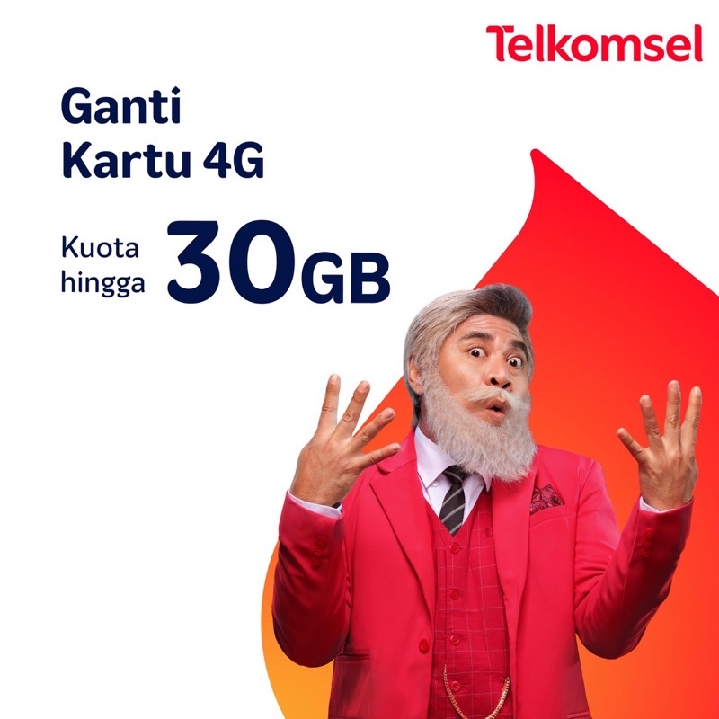 Kartu upgrade ke 4G Telkomsel Simpati AS ganti kartu 3G ke 4G murah