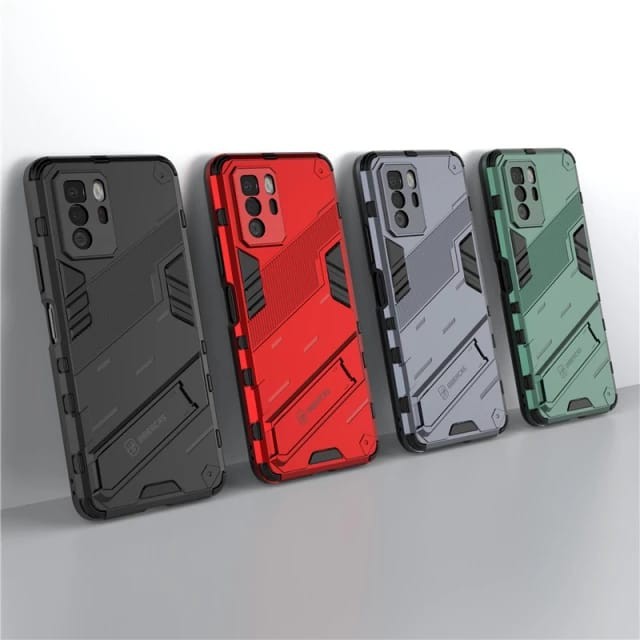 POCO X5 5G X5 PRO 5G X3 GT X3 PRO X3 NFC SOFT CASE KICKSTAND CYBERPUNK SERIES