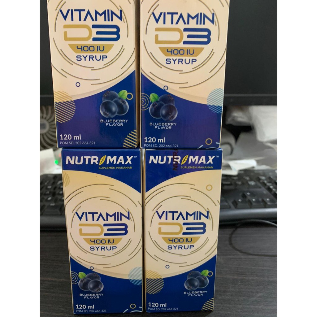 NUTRIMAX VITAMIN ANAK D3 400 IU SYRUP 120 ML