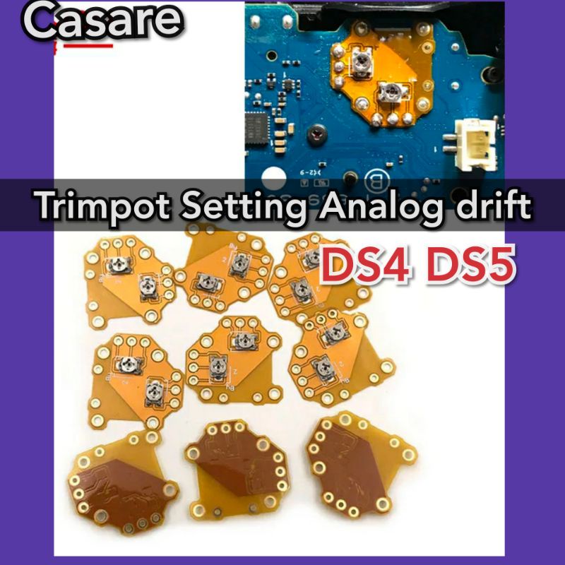 trimpot Setting Analog drift DS4 DS5