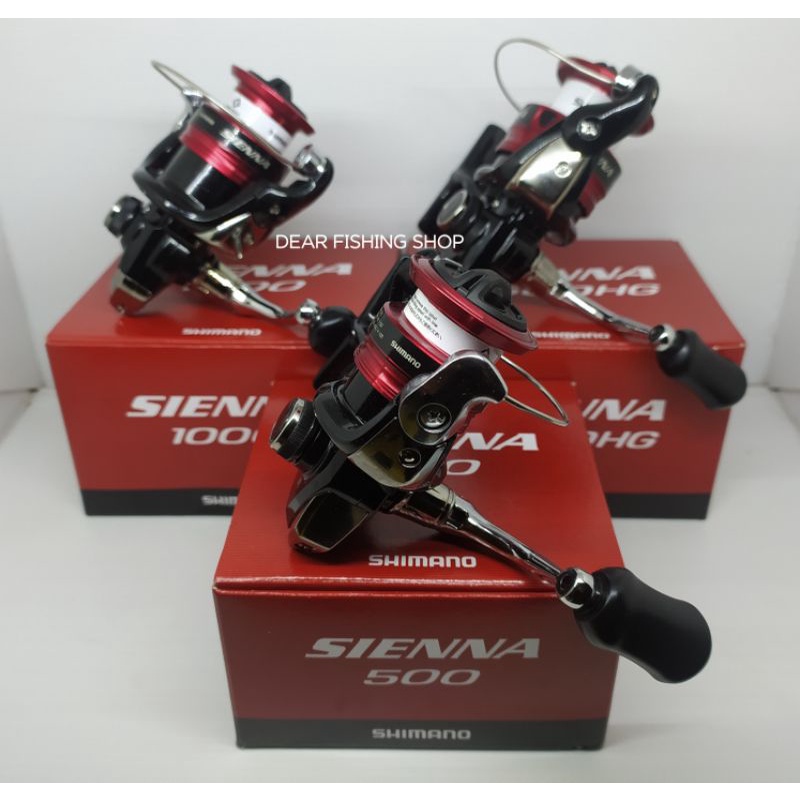 Reel Spinning Shimano Sienna 500 1000 2500 FG
